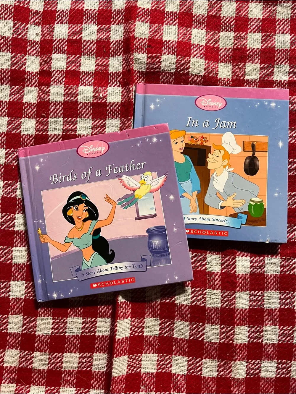 Disney Scholastic Kids Books - Birds of a Feather & In a Jam
